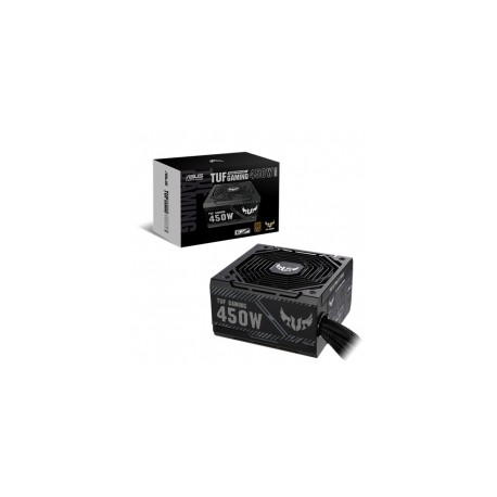 Fuente de Poder Asus TUF Gaming 450B, 450W 80 Plus Bronze - TUF-GAMING-450B