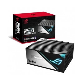 Fuente de Poder Asus ROG Thor 1200W Platinum II, 80 Plus Platinum, Pantalla OLED, Aura Sync - ROG-THOR-1200P2-GAMING