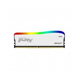 Memoria RAM Kingston Fury Beast RGB White Special Edition, 8GB 1x8GB 3200Mhz - KF436C17BWA/8