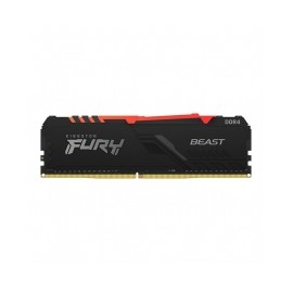 Memoria RAM Kingston Fury Beast RGB 8GB 1x8GB 3200Mhz - KF432C16BBA/8