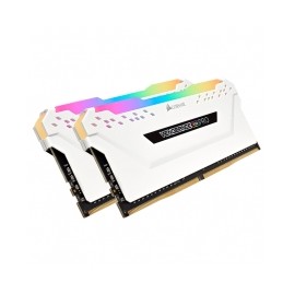 Memoria RAM Corsair Vengeance RGB Pro White Edition, 32GB 2x16GB 3200Mhz - CMW32GX4M2E3200C16W