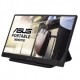 Monitor Portatil Asus ZenScreen MB166C 15.6", Full HD (1920 x 1080), IPS, USB tipo C, sin parpadeo, filtro de luz azul, superfi
