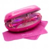 Lentes para PC GameFactor KG200 Rosa, Anti Blue Light, Ligeros, Estuche - KG200-PK
