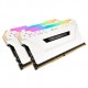 Memoria RAM Corsair Vengeance RGB Pro White Edition, 32GB 2x16GB 3200Mhz - CMW32GX4M2E3200C16W