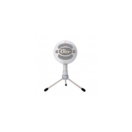 Micrófono Blue SnowBall Ice Blanco, Plug-And-Play USB (Logitech) - 988-000070
